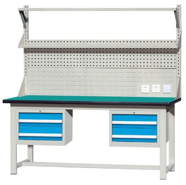 125.Industrial Assembly Line Workbench